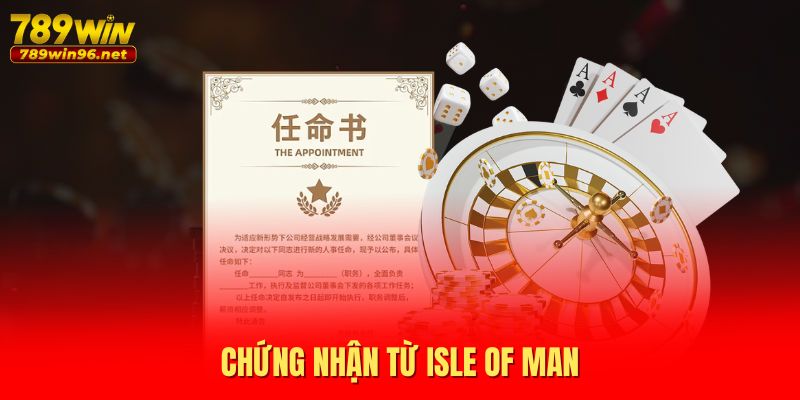 Chứng nhận từ Isle of Man