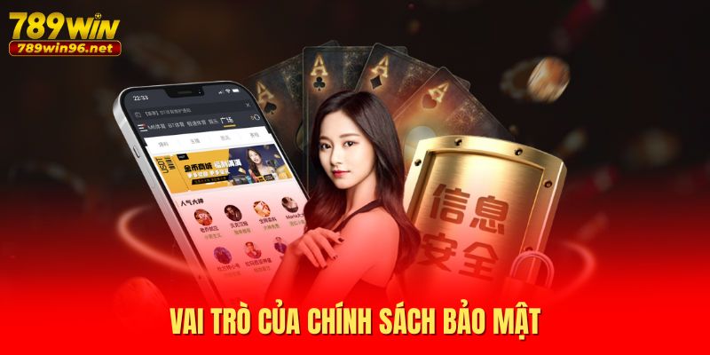 Vai trò của chính sách bảo mật 789WIN